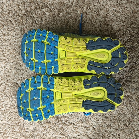 Brooks Glycerin G13 superDNA 3D Fit Print Men's 10.5 D Blue-Lime - Picture 8 of 8